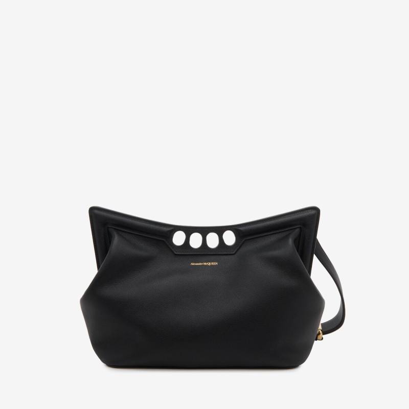 Alexander McQueen Women's Black The Peak Bag (Calf Leather)
